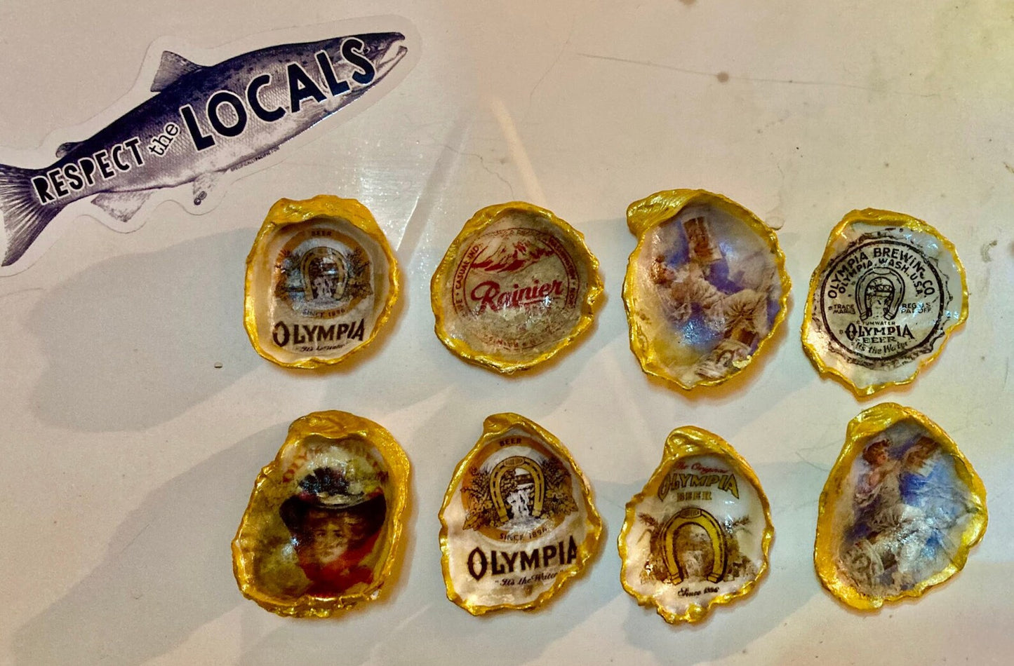 Olympia Beer + Olympia Oyster = The Perfect MAGNET