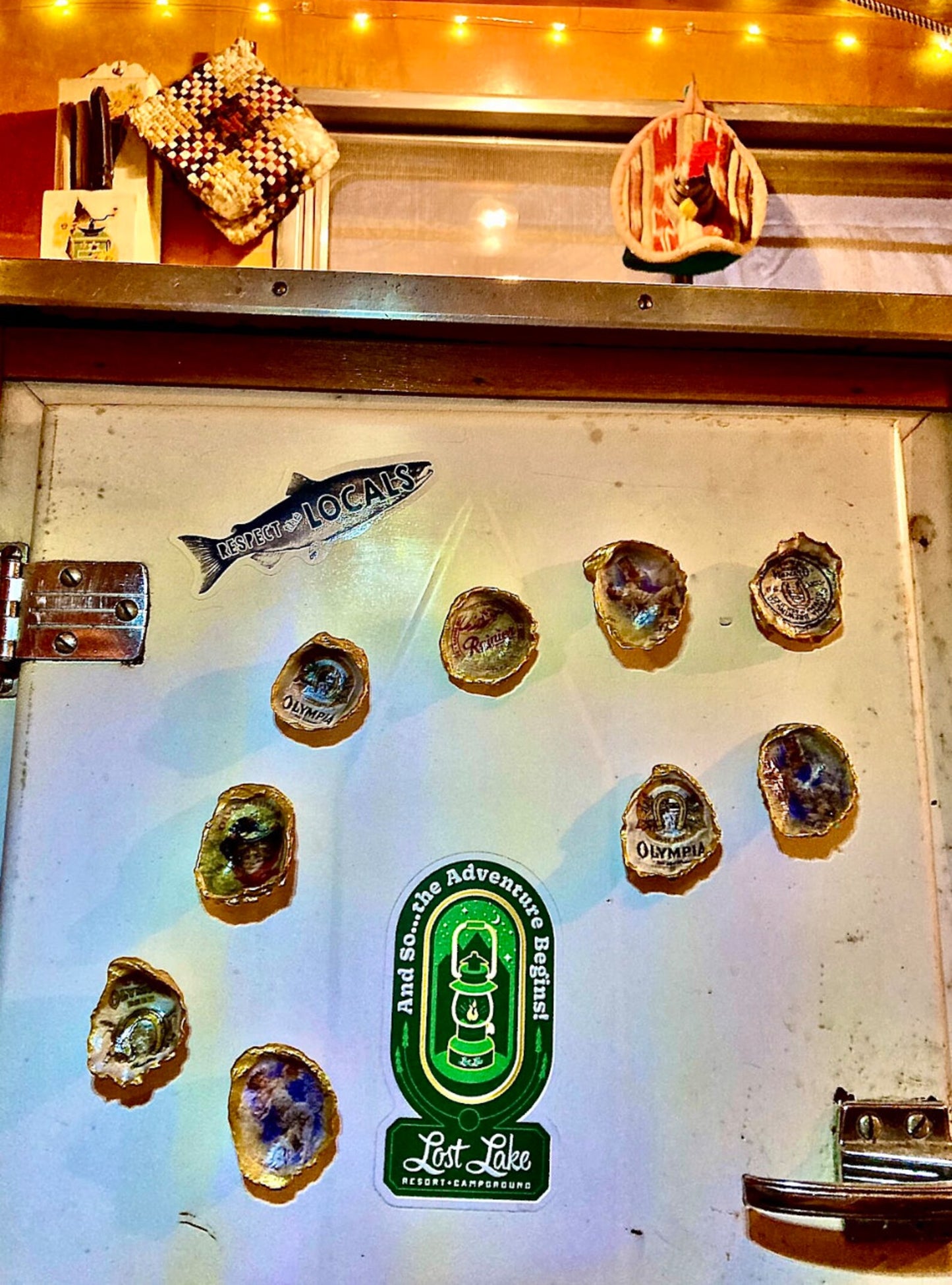 Olympia Beer + Olympia Oyster = The Perfect MAGNET