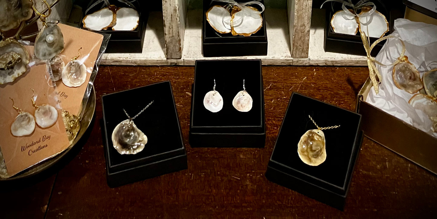 You Are My "Other Half" - Paired Oyster Shell Ornaments