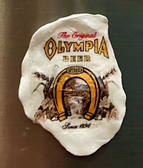 Olympia Beer + Olympia Oyster = The Perfect MAGNET