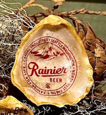 Olympia Beer + Olympia Oyster = The Perfect MAGNET