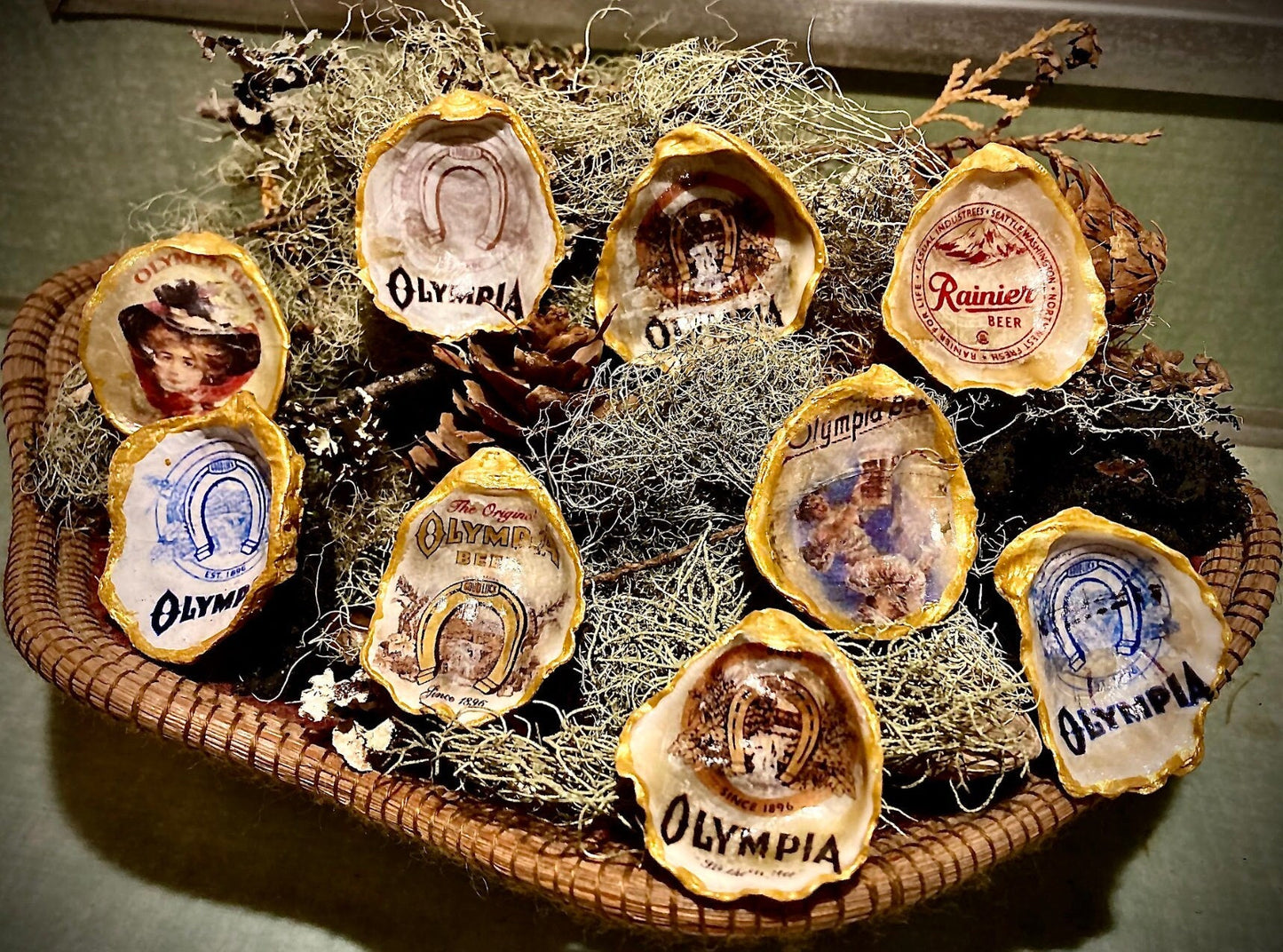 Olympia Beer + Olympia Oyster = The Perfect MAGNET