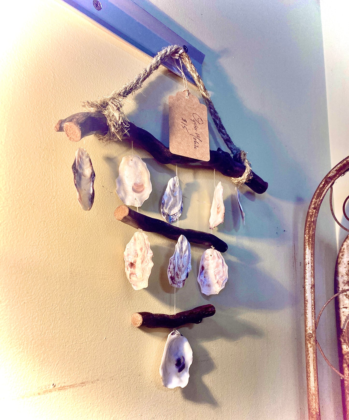 Oyster Shell and Madrona Mobile